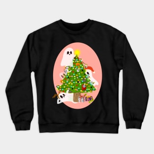 Halloween and Christmas Crewneck Sweatshirt